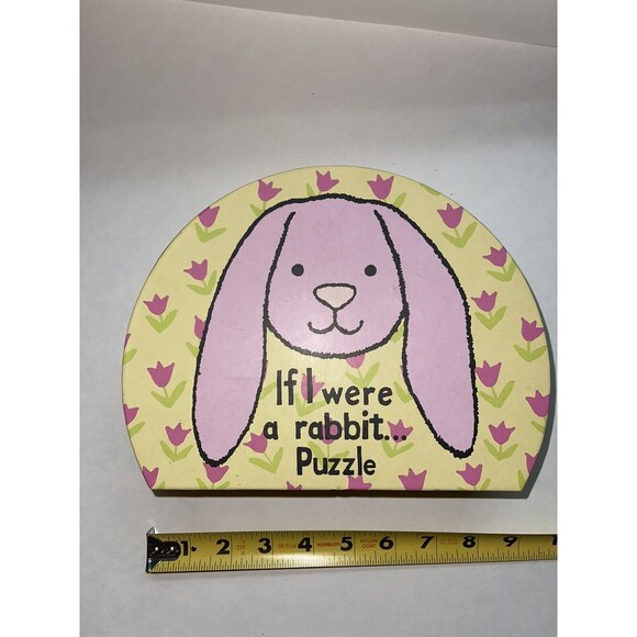 JELLYCAT IF I WERE A RABBIT PUZZLE EASTER NEW - Picture 2 of 6